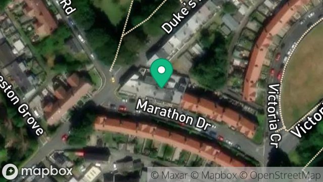 Map showing 3, MARATHON DRIVE, DOUGLAS, ISLE OF MAN, IM2 4BP