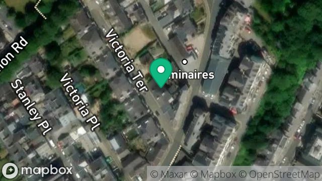 Map showing 14, VICTORIA TERRACE, DOUGLAS, ISLE OF MAN, IM2 4EX