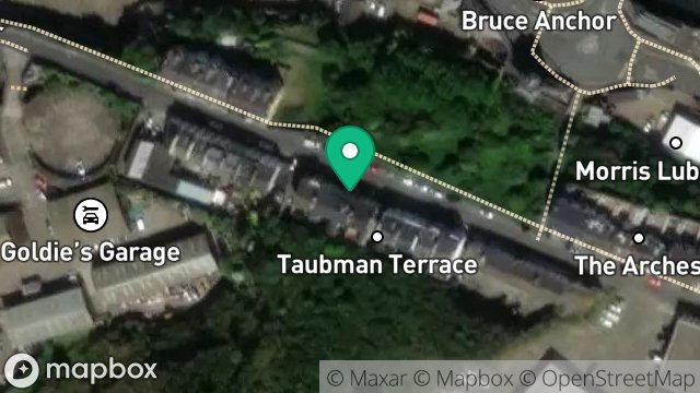 Map showing 3, TAUBMAN TERRACE, DOUGLAS, ISLE OF MAN, IM1 5BB