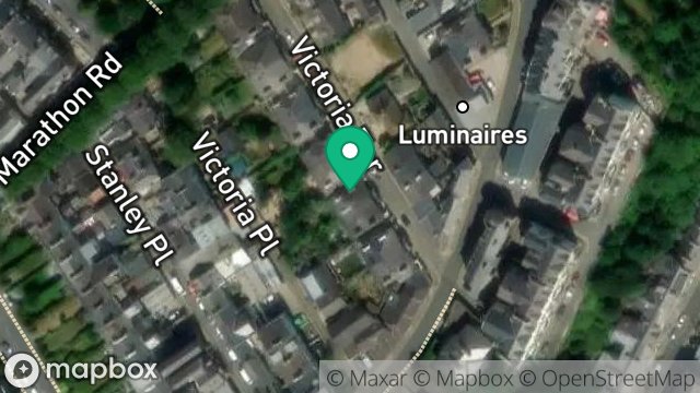 Map showing 4, VICTORIA TERRACE, DOUGLAS, ISLE OF MAN, IM2 4EU