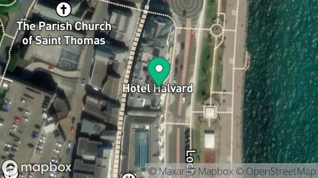 Map showing FALCON HOTEL APARTMENTS, LOCH PROMENADE, DOUGLAS, ISLE OF MAN, IM1 2NA