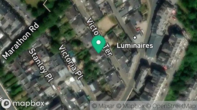 Map showing 5, VICTORIA TERRACE, DOUGLAS, ISLE OF MAN, IM2 4EU