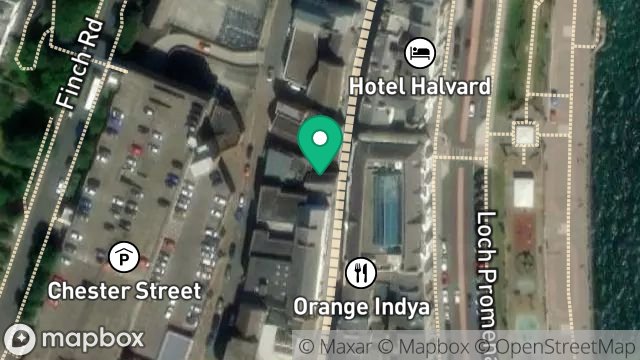 Map showing DEVEREAU MANX KIPPERS, 33, CASTLE STREET, DOUGLAS, ISLE OF MAN, IM1 2EX