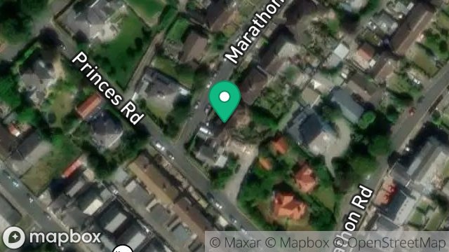 Map showing COURTLANDS, 2, MARATHON AVENUE, DOUGLAS, ISLE OF MAN, IM2 4HZ