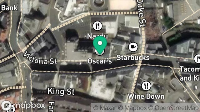 Map showing ARTISAN, 28, VICTORIA STREET, DOUGLAS, ISLE OF MAN, IM1 2LE