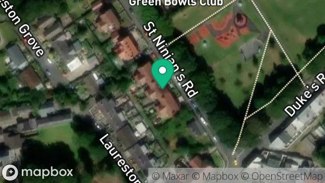 Map showing 3, ST. NINIANS ROAD, DOUGLAS, ISLE OF MAN, IM2 4BB