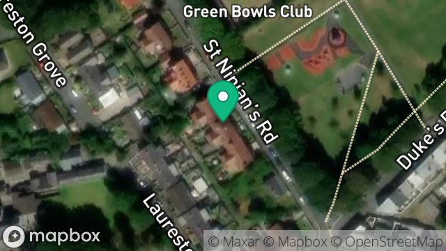 Map showing 4, ST. NINIANS ROAD, DOUGLAS, ISLE OF MAN, IM2 4BB