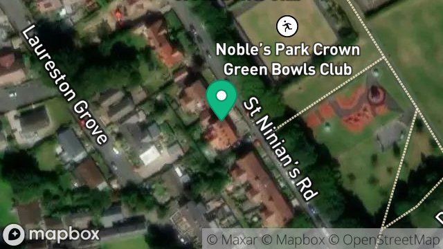 Map showing 8, ST NINIANS ROAD, DOUGLAS, ISLE OF MAN, IM2 4BB