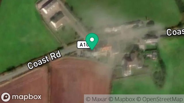 Map showing LHEN GARAGE, THE LHEN, ANDREAS, ISLE OF MAN, IM7 3EH