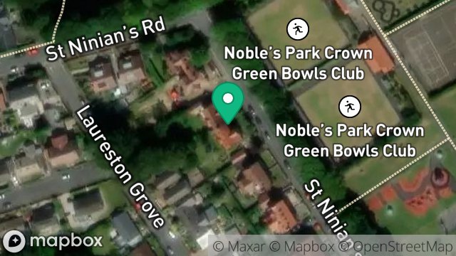 Map showing BALLAGLEA, ST NINIANS ROAD, DOUGLAS, ISLE OF MAN, IM2 4BB