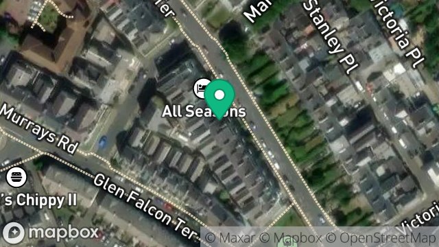 Map showing 8, CLIFTON TERRACE, DOUGLAS, ISLE OF MAN, IM2 3HX