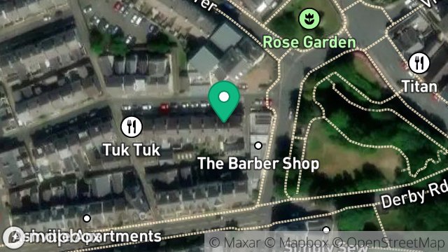 Map showing 3, FALCON STREET, DOUGLAS, ISLE OF MAN, IM2 3EZ