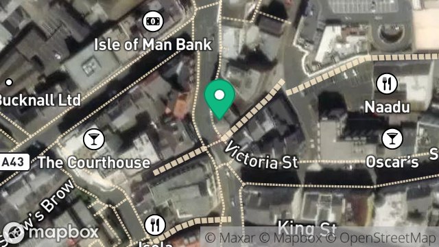 Map showing NELSON HOUSE, 2, PROSPECT HILL, DOUGLAS, ISLE OF MAN, IM1 1EJ