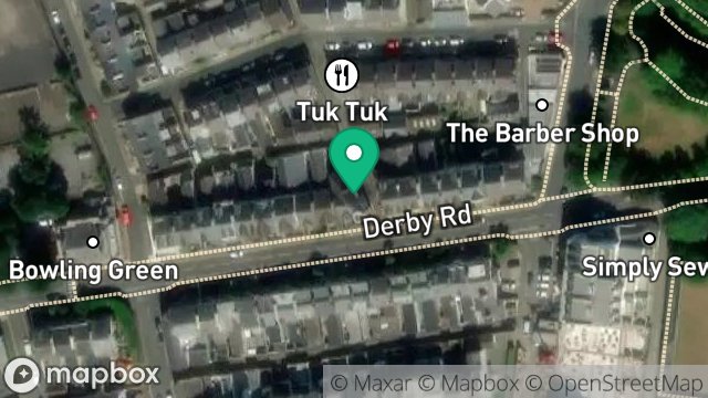 Map showing OCTAGON HOUSE, 16, DERBY ROAD, DOUGLAS, ISLE OF MAN, IM2 3ET