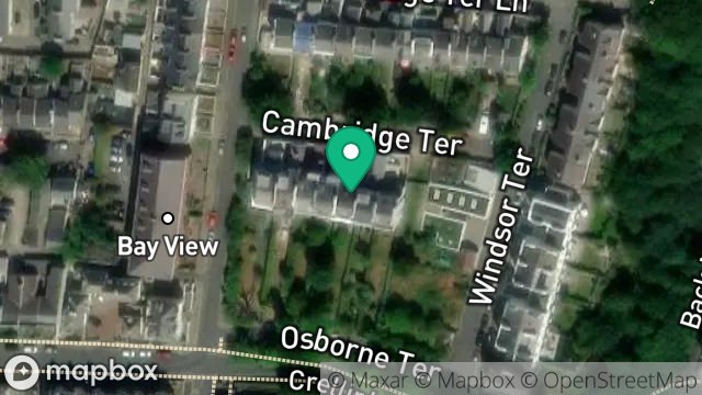 Map showing OSBORNE HOUSE, 5, OSBORNE TERRACE, DOUGLAS, ISLE OF MAN, IM1 3LH