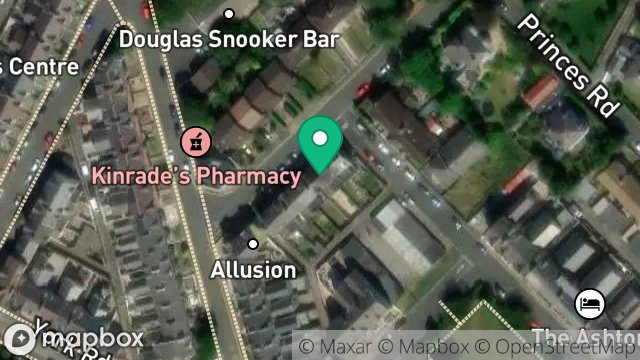Map showing 10, LOWER DUKES ROAD, DOUGLAS, ISLE OF MAN, IM2 4BJ