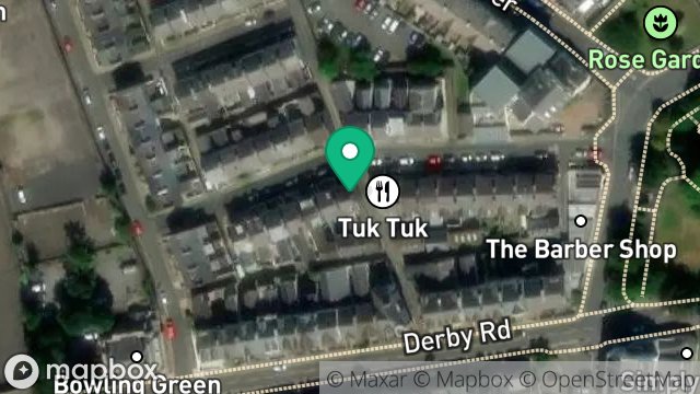 Map showing THIE NEFELI, 21, FALCON STREET, DOUGLAS, ISLE OF MAN, IM2 3EZ