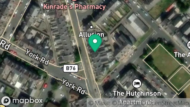 Map showing 4, LAURESTON TERRACE, DOUGLAS, ISLE OF MAN, IM2 5DH