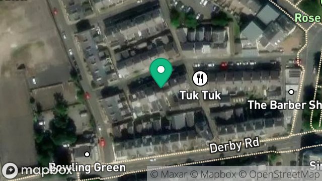 Map showing 27, FALCON STREET, DOUGLAS, ISLE OF MAN, IM2 3EZ