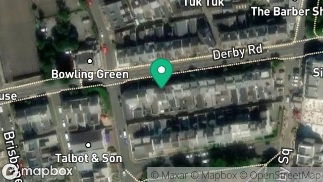 Map showing 27, DERBY ROAD, DOUGLAS, ISLE OF MAN, IM2 3ES