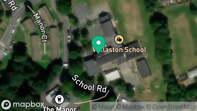 Map showing ISLE OF MAN EDUCATION, WILLASTON SCHOOL, SCHOOL ROAD, DOUGLAS, ISLE OF MAN, IM2 6RD