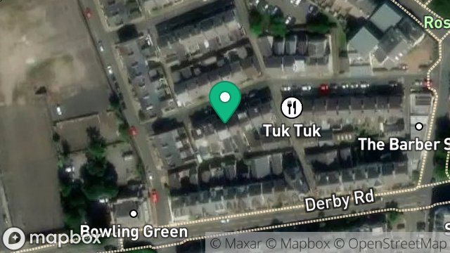 Map showing 29, FALCON STREET, DOUGLAS, ISLE OF MAN, IM2 3EZ