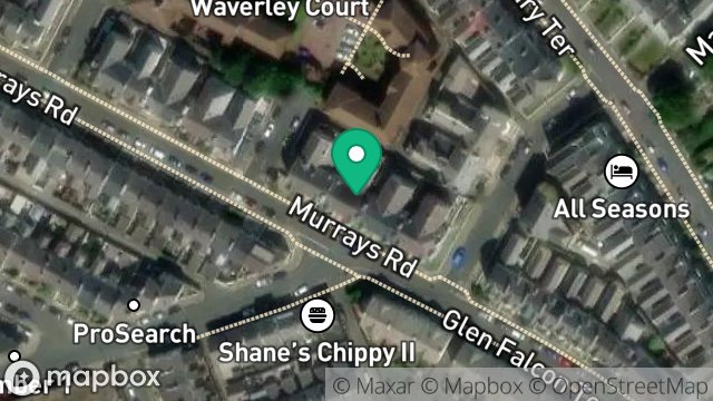 Map showing 30, MURRAYS ROAD, DOUGLAS, ISLE OF MAN, IM2 3HP