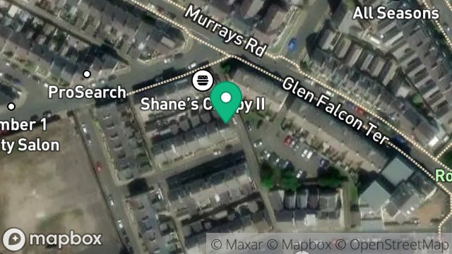 Map showing 13, GRAFTON STREET, DOUGLAS, ISLE OF MAN, IM2 3HD