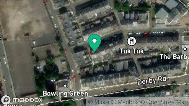 Map showing 33, FALCON STREET, DOUGLAS, ISLE OF MAN, IM2 3EZ