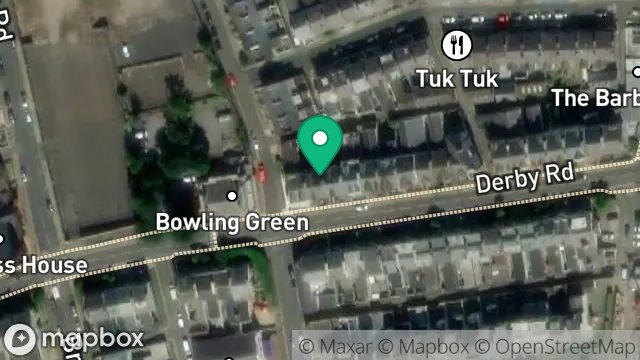 Map showing 30, DERBY ROAD, DOUGLAS, ISLE OF MAN, IM2 3ET