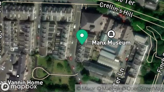Map showing 9, KINGSWOOD GROVE, DOUGLAS, ISLE OF MAN, IM1 3LY