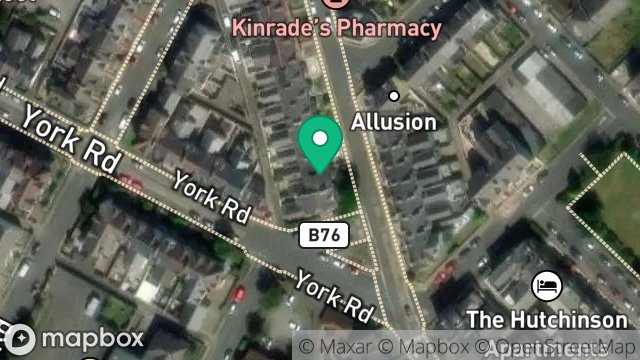 Map showing 2, CROSBY TERRACE, DOUGLAS, ISLE OF MAN, IM2 5DG