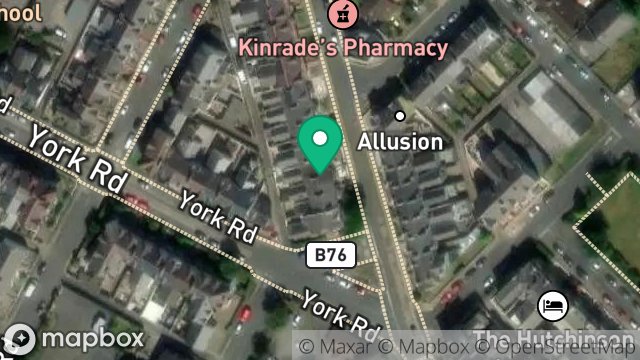Map showing 3, CROSBY TERRACE, DOUGLAS, ISLE OF MAN, IM2 5DG