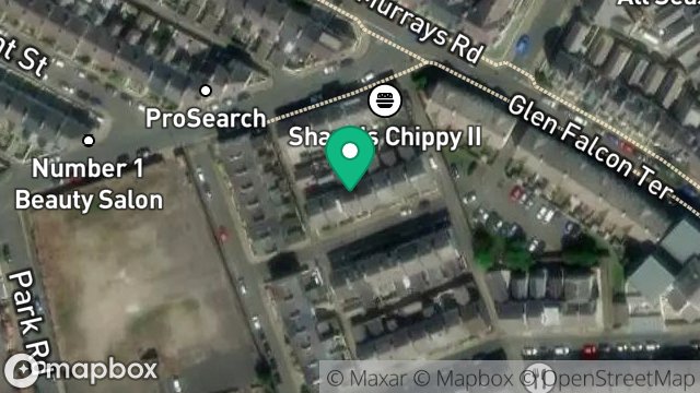 Map showing 5, GRAFTON STREET, DOUGLAS, ISLE OF MAN, IM2 3HD