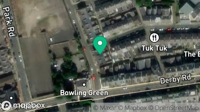 Map showing 6, MELBOURNE STREET, DOUGLAS, ISLE OF MAN, IM2 3HB