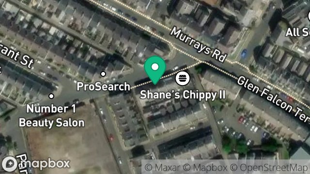Map showing KIRIN CHINESE, 5, BATHURST STREET, DOUGLAS, ISLE OF MAN, IM2 3HH