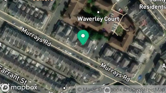 Map showing 40, MURRAYS ROAD, DOUGLAS, ISLE OF MAN, IM2 3HW