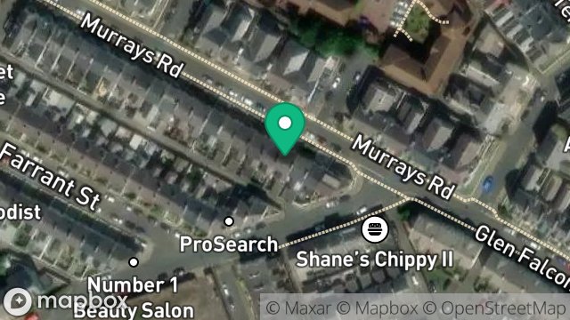 Map showing 9, MURRAYS ROAD, DOUGLAS, ISLE OF MAN, IM2 3HJ