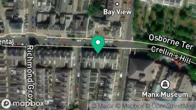 Map showing 26, WINDSOR ROAD, DOUGLAS, ISLE OF MAN, IM1 3LG