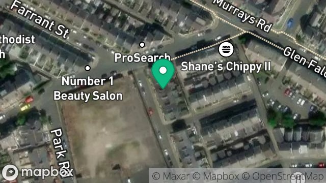 Map showing 30, MELBOURNE STREET, DOUGLAS, ISLE OF MAN, IM2 3HE