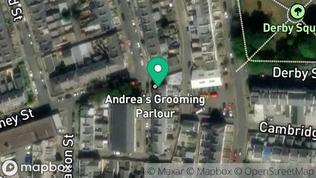 Map showing 8, SPRING GARDENS, DOUGLAS, ISLE OF MAN, IM1 3JN