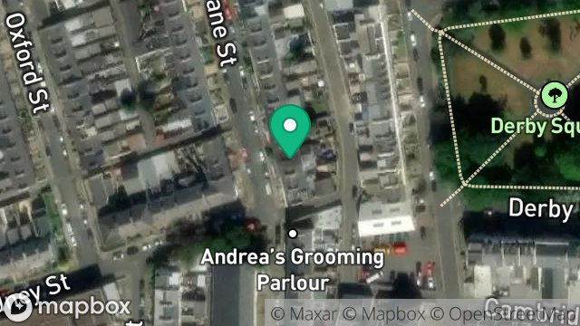 Map showing 3, BRISBANE STREET, DOUGLAS, ISLE OF MAN, IM1 3JL