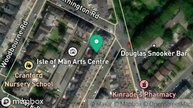 Map showing 31, PALATINE ROAD, DOUGLAS, ISLE OF MAN, IM2 3BQ