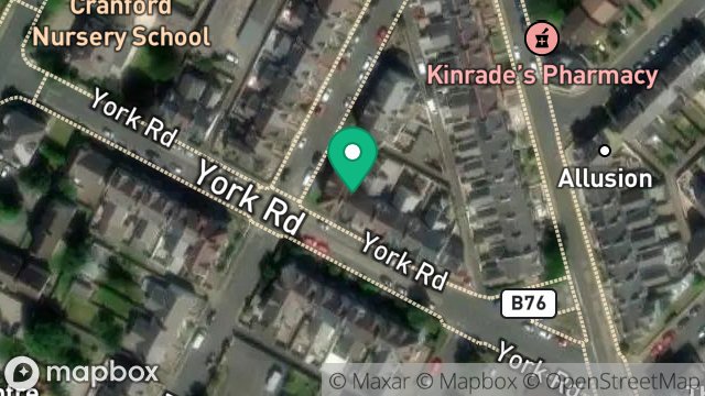 Map showing 15, YORK ROAD, DOUGLAS, ISLE OF MAN, IM2 3BN