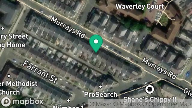 Map showing 19, MURRAYS ROAD, DOUGLAS, ISLE OF MAN, IM2 3HJ