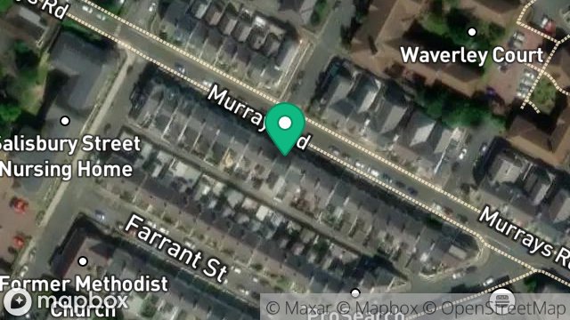Map showing 27, MURRAYS ROAD, DOUGLAS, ISLE OF MAN, IM2 3HL