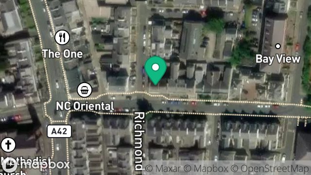 Map showing 5, WINDSOR ROAD, DOUGLAS, ISLE OF MAN, IM1 3LD