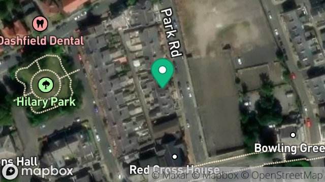 Map showing 3, PARK ROAD, DOUGLAS, ISLE OF MAN, IM2 3EL