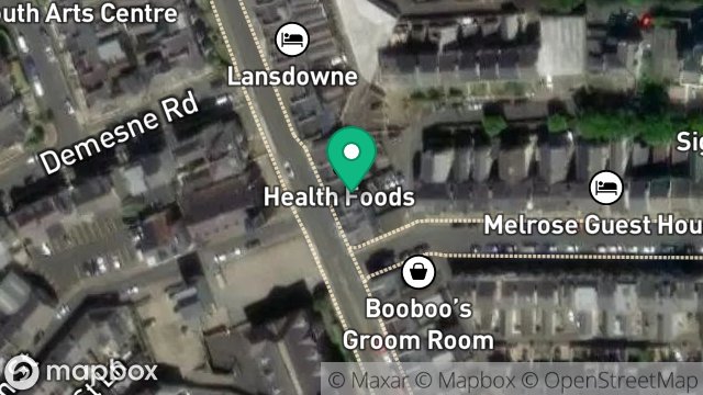 Map showing 86, BUCKS ROAD, DOUGLAS, ISLE OF MAN, IM1 3AG