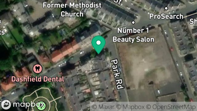 Map showing LYNDHURST, HILARY ROAD, DOUGLAS, ISLE OF MAN, IM2 3EQ